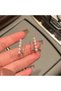 Modern Design Pearl Detail Steel Earrings - Tarnish Resistant and Hypoallergenic
