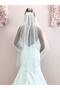 Veil Short Piping Edge Elegant and fashionable veil - 3