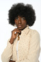 WOMEN'S FRONT ADHESIVE STONE EMBROIDERED BEIGE COLOR SHIRT - 3