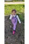 Waterproof Fabric - Play and Rain Overalls - Salopet - 2-9 Years - Lilac - 3