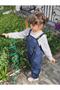 Waterproof Fabric - Play and Rain Coverall - Salopet - 2-9 Years - Navy Blue