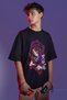 Unisex Kokushibo Printed T-shirt, Oversize Demon Slayer Printed Anime T-shirt - 3