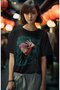 Oversize Jujutsu Kaisen Itadori V6 T-Shirt, Unisex Anime Green Printed T-shirt - 2