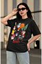 Oversize Naruto Akatsuki Members Ex2 T-Shirt, Unisex Anime Printed T-shirt - 3
