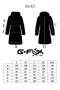 Women's Long Removable Hooded Padded Water Repellent Puffer Jacket 8642 - 5