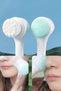 White Silicone Exfoliating Blackhead Care Device Double-Sided Use Facial Cleansing Brush - 8