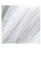 Width 1.5 CM Length: 1.5 cm BRIDAL VEIL WITH PEARL, BRIDE PEARL FABRIC WHITE COLOR PEARL VEIL, BUCKLE VEIL - 2