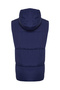 Dark Blue Oversize Hooded Water Repellent Inflatable Vest Twoaw24Ye00019 - 8