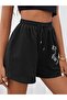 Women's Dragon Printed Shorts - 4