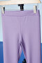 Lilac Cupcake Embroidered Ribbed Girl's Tights 18279 - 2