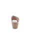 Beige Genuine Leather Women's Slippers - Banded, Model 133244 - 4