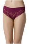 Waist Fabric Belted Lace Brazilian Panties 5 Pcs 3130 - 4