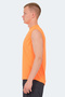 Rajya Men's Sleeveless Orange T-Shirt - 3
