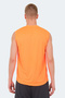 Rajya Men's Sleeveless Orange T-Shirt - 2