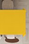 Yellow Premium Thai Feather Velvet Stain Resistant Washable Woven Fabric Tablecloth Mso016