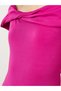 قبالة الكتف Bodycon فستان ماكسي - 3