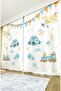 Toy Vehicles Patterned Children's & Baby's Room Background Curtain (SINGLE WING PRICE) - 3