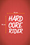 18 X 14 cm Hard Core Rider Auto Sticker Car Glass Sticker - 2