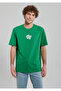 Printed Green T-Shirt Loose Fit / Loose Relaxed Fit0612153-71696 - 4