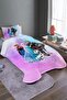 Castle and Elsa Friends Patterned Single Pique Set and Bedspread