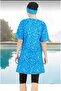 I offer short-sleeved, Quick-Drying , non-see-through, padded , Stretch Fabric modest . - 2