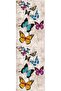 Thai Feather Woven Premium Stain Resistant Fabric Tablecloth Runner with 3d Butterfly 40x140cm Rnr130 - 2