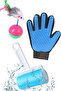 ® Set of 3 Washable Dust Collection Roller + Fluff Cleaning Glove + Cat Toy with Mouse