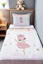 Ballerina Patterned Pique Set in Gold Dress (160x230cm) - 2