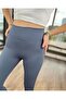 Ribbed-raised Leggings - 2