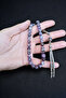 Amethyst 33-bead Prayer Beads, 8mm Natural Stone, in MDF Special Box Packaging, Real Stone. - 4