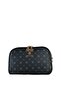Crossbody Three-Compartment Bag Patterned Black - 5