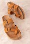 Women's Genuine Leather Daily Flip Flops Usl.2442 - 3