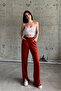 Tile Waist Elastic Slit High Waist Sweatpants - 6