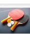 Table Tennis Racket Set of 2, High Quality Wooden - 3