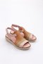 Colorful Women's Sandals - Powder Garni, Genuine Leather 4673243 - 2