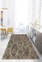 Machine Washable Non-Slip Sole Stain Resistant Kitchen Rug Living Room Rug and Runner Rug