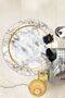 Digital Printing Washable Non-Slip Base Gold Round Living Room Carpet Kitchen Carpet Runner - 2