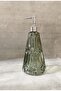 Light Green Glass Bathroom Liquid Soap Dispenser
