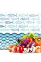 Glass Cutting Board Marine Sardini Waves 20 x 30 cm
