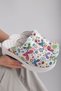 Butterfly Patterned Air Sole Wedge Heels Orthopedic Hospital Nurse Women's Slippers - 3