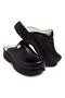 Black Perforated Orthopedic Sabo Slippers Model Orthopedic Slippers Doctor Slippers Nurse Slippers