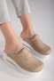 Air Sole Wedge Heels Orthopedic Hospital Nurse Women's Slippers Mink - 2