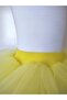 Girl's Yellow Mini Ballet Unlined Gymnastics Tutu Skirt April 23 - 3