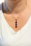 Amethyst Natural Stone Real Necklace (Positivity, Love of Life) (Chain Included) - 2