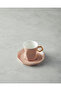 Axel New Bone China 4 Pieces Coffee Cup Set for 2 Persons Powder - 3
