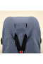 Muslin Stroller Sheet or Cover - Indigo Muslin - 7