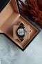 Men's Wristwatch, White Dial, Steel Strap, Analog Watch - 2