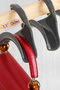 Bag Hanger Shawl Hanger In-Cabinet Organizer Hanger Anthracite Color 4 Pieces - 6