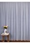 GRAY STRAIGHT MODERN TULAR CURTAIN, NORMAL PILED (1/2,5 PILED), SKIRT LEADED, MINIMALIST DESIGN - 3