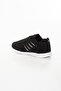 Women's Black White Daily Lace-up Flat Comfortable Sole Style Quality Sneaker Walking Sports Shoes - 5